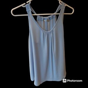 Light Blue Chiffon Blouse